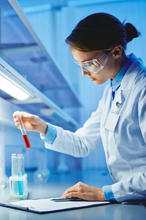 Scientist in a lab